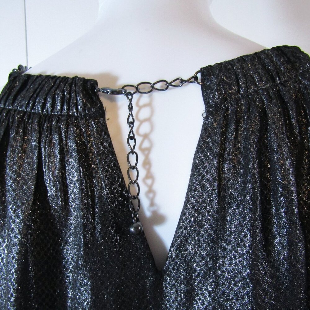 Cache Chain Link Strap Metallic Top - image 6
